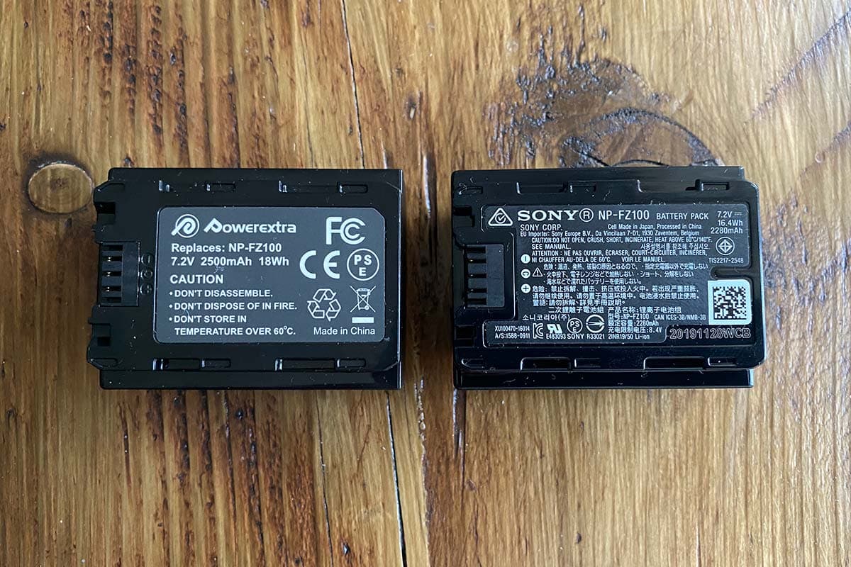 Sony A7iii Battery